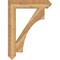 Ekena Millwork Westlake Arts & Crafts Rough Sawn Bracket, Western Red Cedar, 6"W x 34"D x 46"H BKT06X34X46WTL03RWR - alternate 4